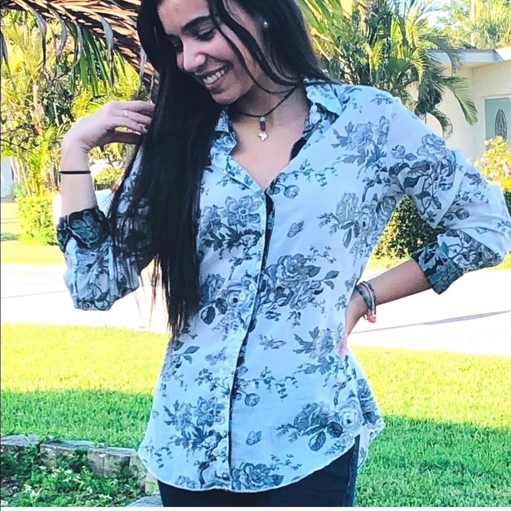 Cino Black & White blouse